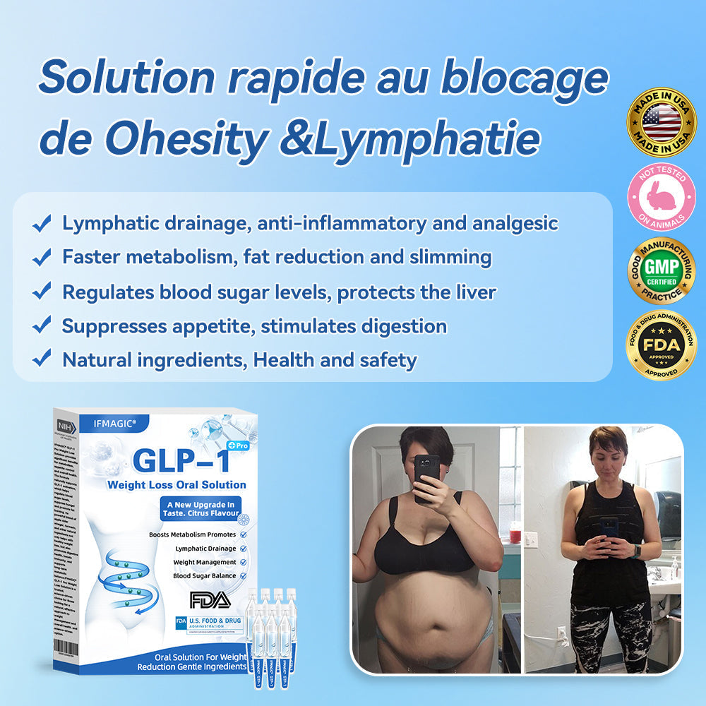 IFMAGIC® GLP-1 Pro Weight Loss Oral Solution✅One dose a day — see results in 7 days👩⚕️Suitable for obesity, cardiovascular diseases, diabetes, sleep apnea, high cholesterol and blood lipids, joint problems, and various other conditions 🌹