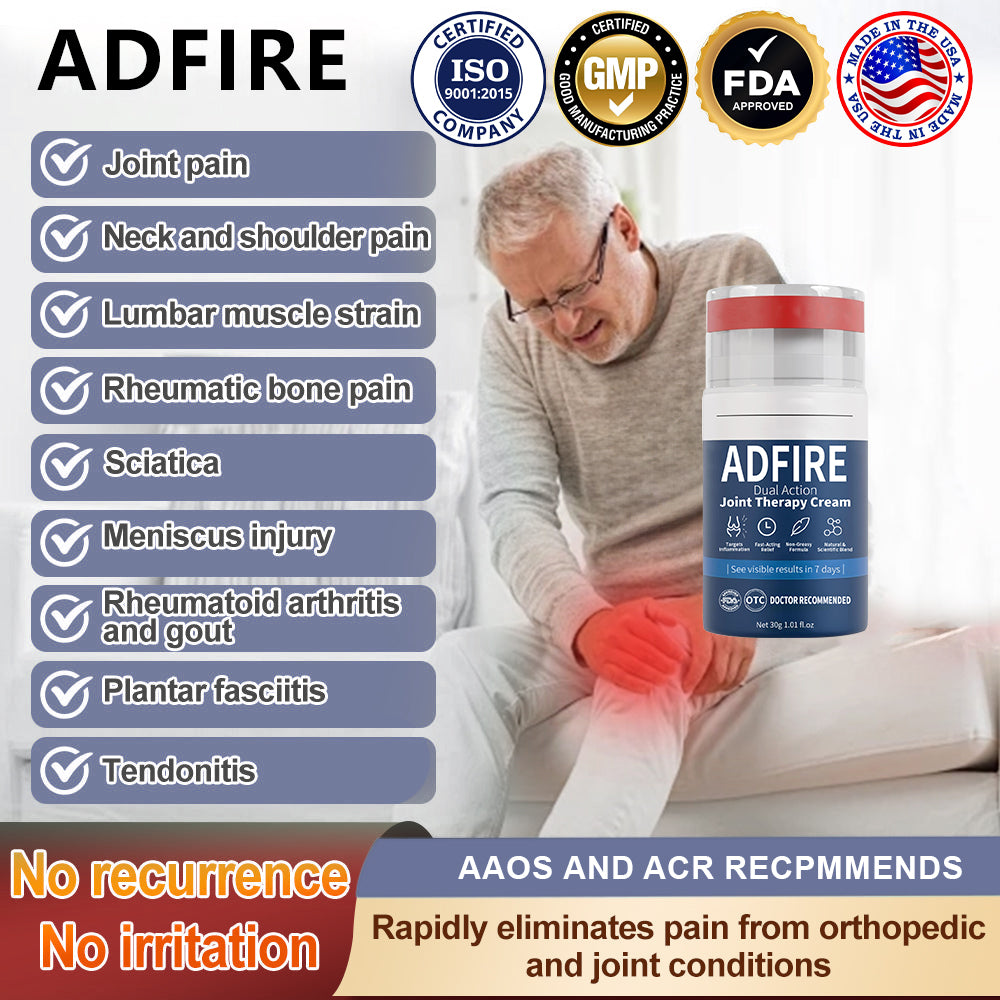 ADFIRE™ Dual Action Joint Therapy Cream