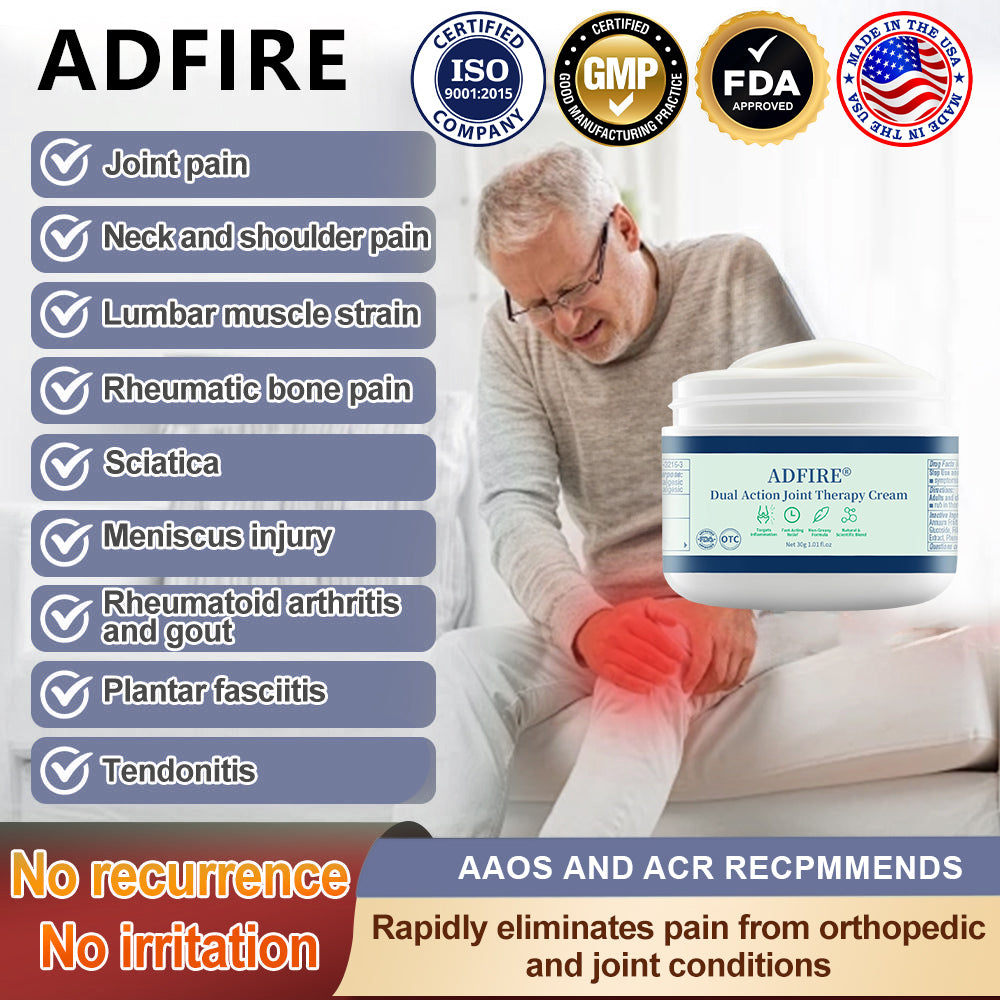 ADFIRE™ Dual Action Joint Therapy Cream