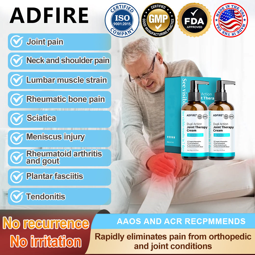 ADFIRE™ Dual Action Joint Therapy Cream