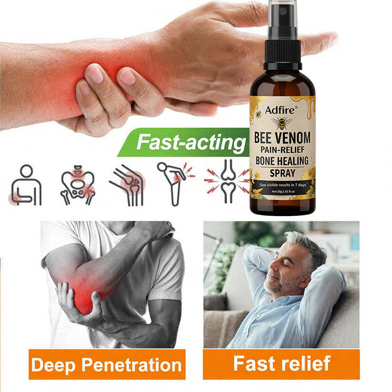 Jorondy® 🐝Bee Venom Pain-Relief Bone Healing Spray (Specially for older adults )