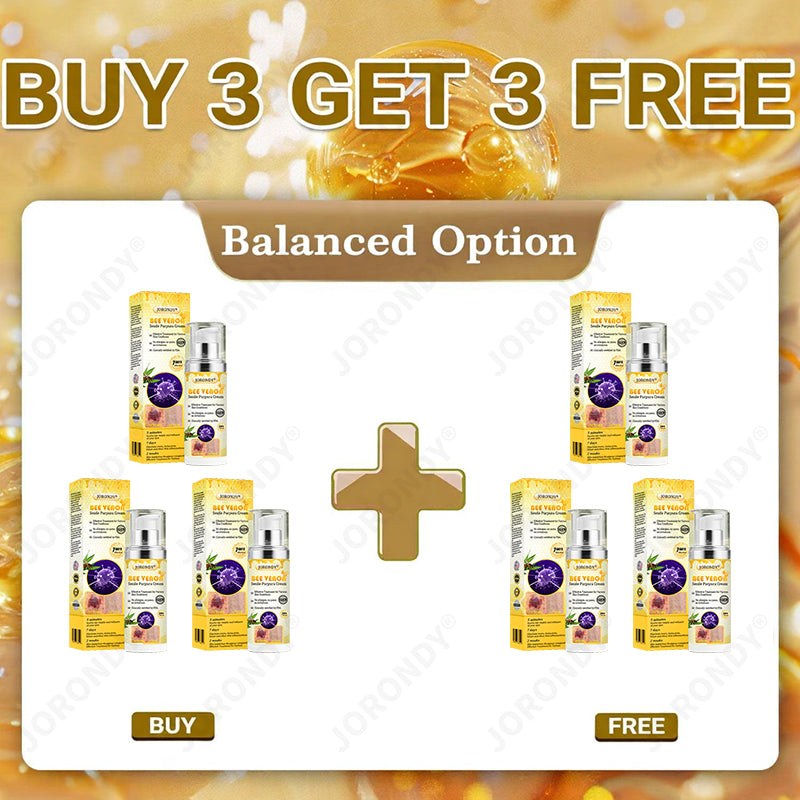 🐝 JORONDY® Bee Venom Senile Purpura Cream:Still struggling? Get a Second Box at an extra 30% Off – One for Home, One for On-the-Go!