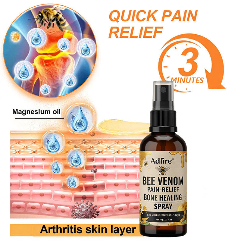 Jorondy® 🐝Bee Venom Pain-Relief Bone Healing Spray (Specially for older adults )