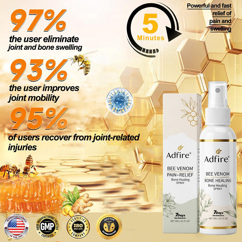 Jorondy® 🐝Bee Venom Pain-Relief Bone Healing Spray (Specially for older adults )