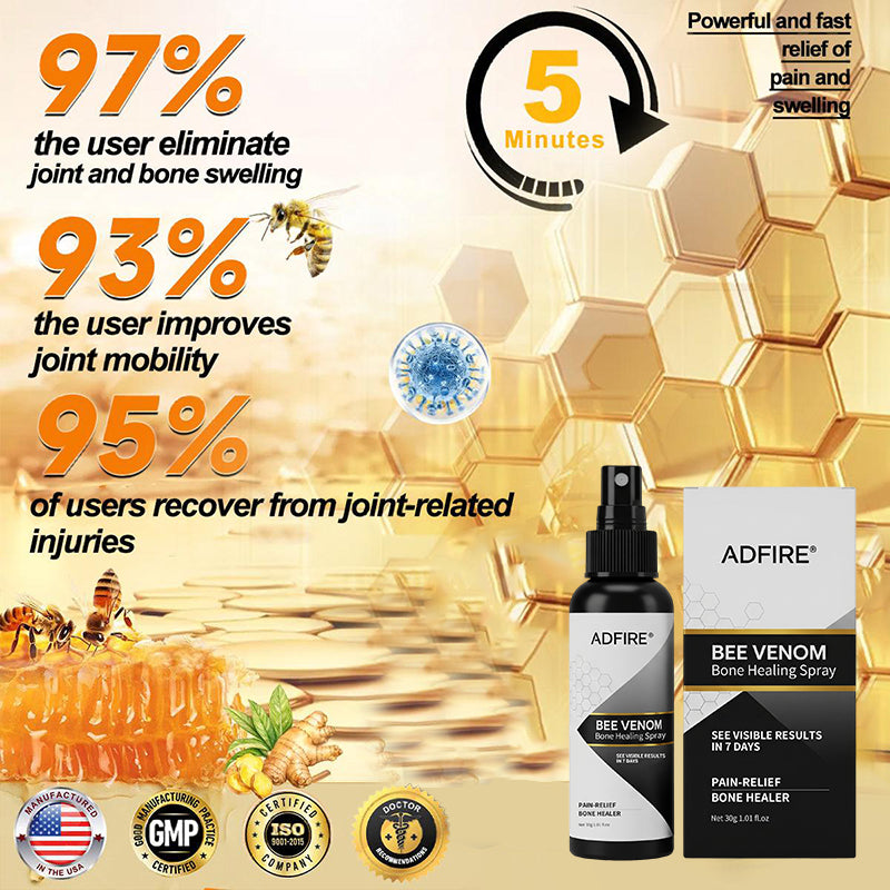 Jorondy® 🐝Bee Venom Pain-Relief Bone Healing Spray (Specially for older adults )