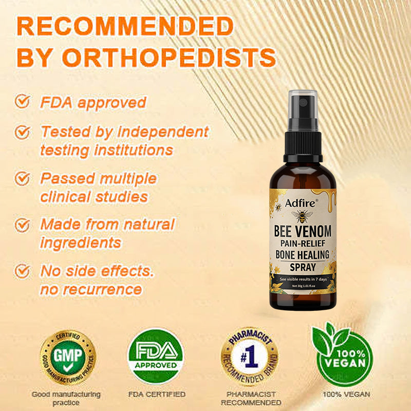 Jorondy® 🐝Bee Venom Pain-Relief Bone Healing Spray (Specially for older adults )