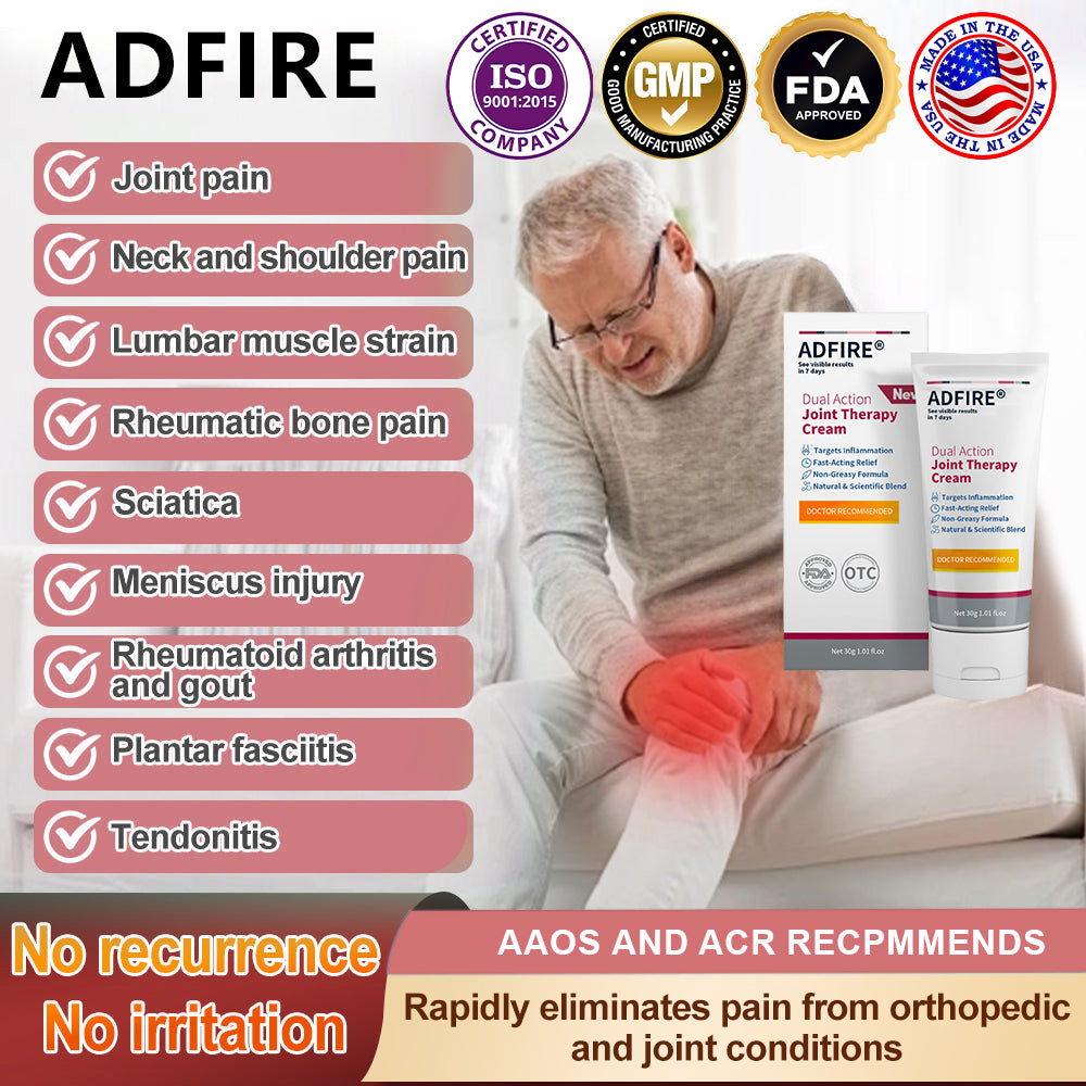 ADFIRE™ Dual Action Joint Therapy Cream
