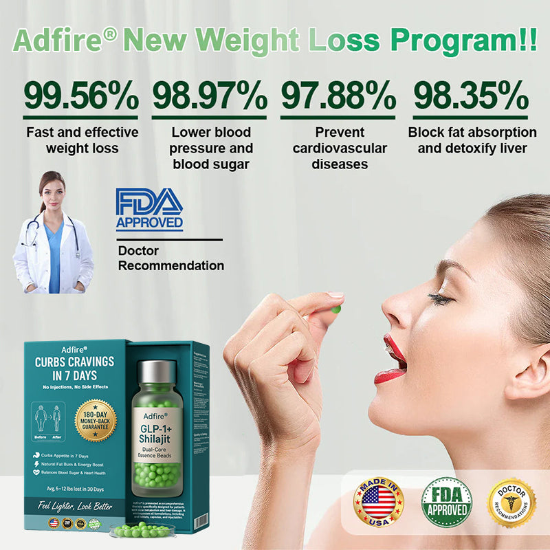 𝑶𝒇𝒇𝒊𝒄𝒊𝒂𝒍 𝑺𝒕𝒐𝒓𝒆 |🗽Adfire® 𝐺𝐿𝑃-𝟏 𝐒𝐢𝐱 𝐢𝐧 𝑶𝐧𝐞 𝐇𝐞𝐚𝐥𝐭𝐡 𝐒𝐨𝐥𝐮𝐭𝐢𝐨𝐧 Beads (𝐉𝐮𝐬𝐭 𝐨𝐧𝐜𝐞 𝐚 𝐝𝐚𝐲, 𝐯𝐢𝐬𝐢𝐛𝐥𝐞 𝐜𝐡𝐚𝐧𝐠𝐞𝐬 𝐢𝐧 𝟕 𝐝𝐚𝐲𝐬） 🎁𝐅𝐨𝐫 𝐨𝐛𝐞𝐬𝐢𝐭𝐲, 𝐜𝐚𝐫𝐝𝐢𝐨𝐯𝐚𝐬𝐜𝐮𝐥𝐚𝐫 𝐡𝐞𝐚𝐥𝐭𝐡, 𝐝𝐢𝐚𝐛𝐞𝐭𝐞𝐬, 𝐬𝐥𝐞𝐞𝐩 𝐚𝐩𝐧𝐞𝐚, 𝐆𝐮𝐭 𝐇𝐞𝐚𝐥𝐭𝐡, 𝐣𝐨𝐢𝐧𝐭 𝐢𝐬𝐬𝐮𝐞𝐬, 𝐚𝐧𝐝 𝐦𝐨𝐫𝐞