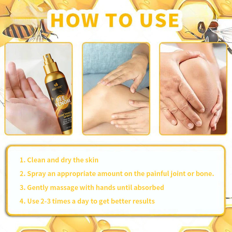 Jorondy® 🐝Bee Venom Pain-Relief Bone Healing Spray （Specially for older adults ）