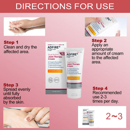 ADFIRE™ Dual Action Joint Therapy Cream