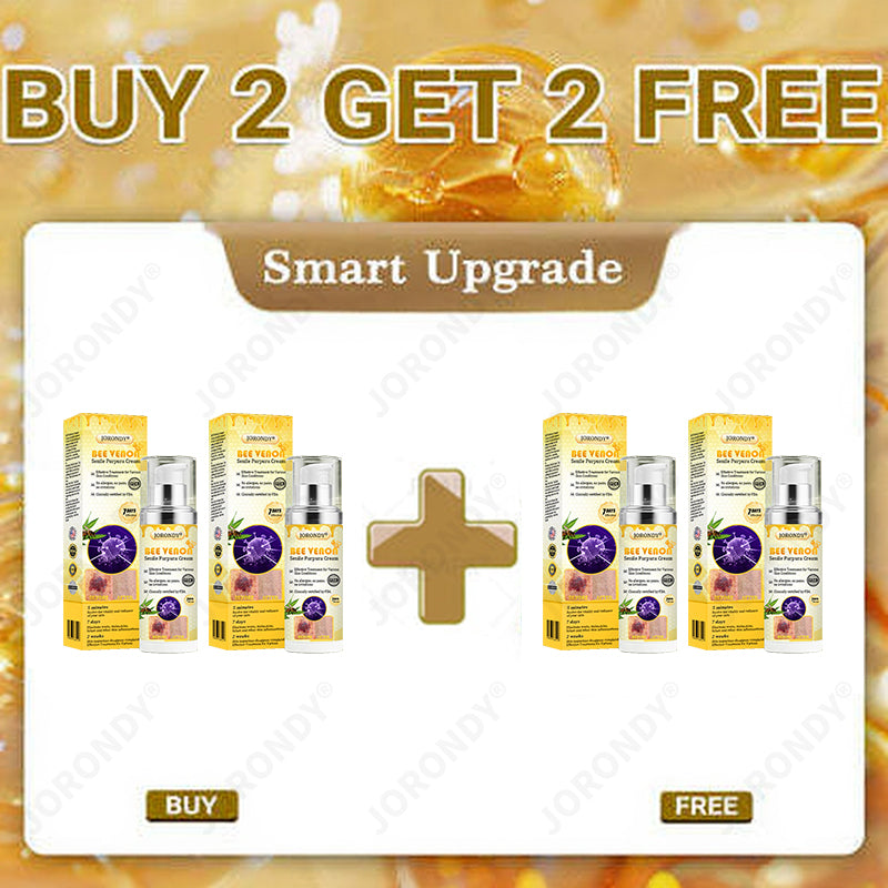 🐝 JORONDY® Bee Venom Senile Purpura Cream:Still struggling? Get a Second Box at an extra 30% Off – One for Home, One for On-the-Go!