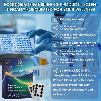 𝐀𝐝𝐟𝐢𝐫𝐞® 🔥𝐆𝐋𝐏-𝟏 + 𝐒𝐡𝐢𝐥𝐚𝐣𝐢𝐭 𝐃𝐮𝐚𝐥-𝐂𝐨𝐫𝐞 𝐌𝐞𝐭𝐚𝐛𝐨𝐥𝐢𝐜 & 𝐑𝐞𝐬𝐭𝐨𝐫𝐚𝐭𝐢𝐨𝐧 𝐔𝐥𝐭𝐫𝐚-𝐂𝐨𝐧𝐜𝐞𝐧𝐭𝐫𝐚𝐭𝐞𝐝 𝐄𝐬𝐬𝐞𝐧𝐜𝐞 𝐁𝐞𝐚𝐝𝐬 — 𝐒𝐜𝐢𝐞𝐧𝐭𝐢𝐟𝐢𝐜 𝐅𝐚𝐭 𝐁𝐮𝐫𝐧 × 𝐇𝐞𝐫𝐛𝐚𝐥 𝐑𝐞𝐣𝐮𝐯𝐞𝐧𝐚𝐭𝐢𝐨𝐧, 𝐅𝐮𝐥𝐥𝐲 𝐀𝐜𝐭𝐢𝐯𝐚𝐭𝐢𝐧𝐠 𝐭𝐡𝐞 𝐁𝐨𝐝𝐲’𝐬 𝐌𝐞𝐭𝐚𝐛𝐨𝐥𝐢𝐜 𝐒𝐲𝐬𝐭𝐞𝐦 (✅ 𝐁𝐥𝐨𝐨𝐝 𝐒𝐮𝐠𝐚𝐫 𝐂𝐨𝐧𝐭𝐫𝐨𝐥, 𝐅𝐚𝐭 𝐋𝐨𝐬𝐬, 𝐇𝐞𝐚𝐫𝐭 𝐇𝐞𝐚𝐥𝐭𝐡, 𝐀𝐧𝐭𝐢-𝐀𝐠𝐢𝐧𝐠)