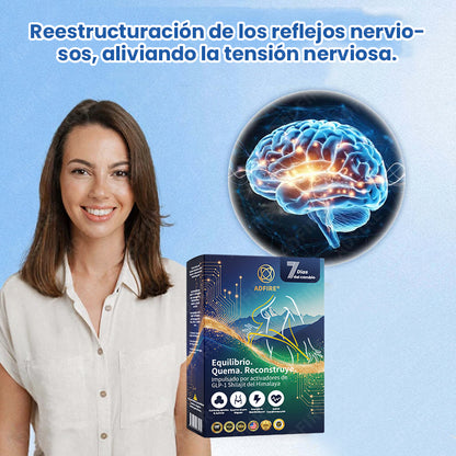 Controla tu apetito en minutos · Pierde 42 lbs en 60 días · 100% Natural