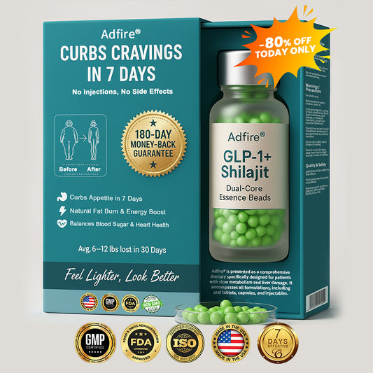 Adfire®🔥GLP-1+Shilajit Super Concentrated Essence Beads