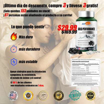 𝐀𝐝𝐟𝐢𝐫𝐞® 𝐂𝐚́𝐩𝐬𝐮𝐥𝐚𝐬 𝐝𝐞 𝐑𝐞𝐧𝐝𝐢𝐦𝐢𝐞𝐧𝐭𝐨 𝐆𝐨𝐥𝐝 — 𝐑𝐞𝐜𝐮𝐩𝐞𝐫𝐚 𝐭𝐮 𝐥𝐢𝐝𝐞𝐫𝐚𝐳𝐠𝐨: 𝐫𝐞𝐜𝐮𝐩𝐞𝐫𝐚 𝐭𝐮 𝐞𝐬𝐭𝐚𝐝𝐨 𝐲 𝐜𝐨𝐧𝐟𝐢𝐚𝐧𝐳𝐚 𝐞𝐧 𝟑𝟎 𝐝𝐢́𝐚𝐬--𝐏𝐨𝐭𝐞𝐧𝐜𝐢𝐚𝐝𝐨𝐫 𝐍𝐚𝐭𝐮𝐫𝐚𝐥 𝐝𝐞 𝐓𝐚𝐦𝐚𝐧̃𝐨 𝐲 𝐑𝐞𝐬𝐢𝐬𝐭𝐞𝐧𝐜𝐢𝐚 𝐩𝐚𝐫𝐚 𝐇𝐨𝐦𝐛𝐫𝐞𝐬