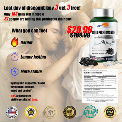 𝐀𝐝𝐟𝐢𝐫𝐞® 𝐆𝐨𝐥𝐝 𝐏𝐞𝐫𝐟𝐨𝐫𝐦𝐚𝐧𝐜𝐞 𝐂𝐚𝐩𝐬𝐮𝐥𝐞𝐬 — 𝐍𝐚𝐭𝐮𝐫𝐚𝐥 𝐒𝐢𝐳𝐞 & 𝐒𝐭𝐚𝐦𝐢𝐧𝐚 𝐄𝐧𝐡𝐚𝐧𝐜𝐞𝐫