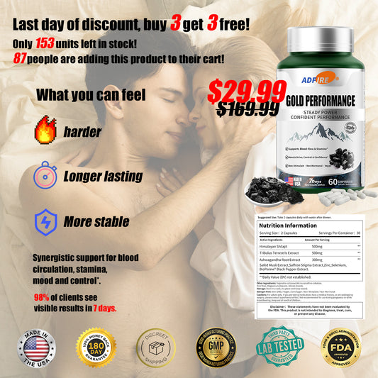 𝐀𝐝𝐟𝐢𝐫𝐞® 𝐆𝐨𝐥𝐝 𝐏𝐞𝐫𝐟𝐨𝐫𝐦𝐚𝐧𝐜𝐞 𝐂𝐚𝐩𝐬𝐮𝐥𝐞𝐬 — 𝐍𝐚𝐭𝐮𝐫𝐚𝐥 𝐒𝐢𝐳𝐞 & 𝐒𝐭𝐚𝐦𝐢𝐧𝐚 𝐄𝐧𝐡𝐚𝐧𝐜𝐞𝐫