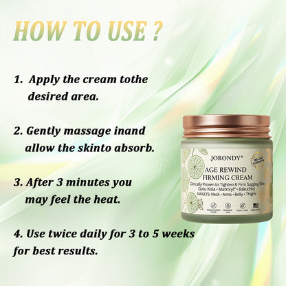 Jorondy® Firming Cream——Visibly Firms in Just 21 Days – Without Surgery or Irritation
