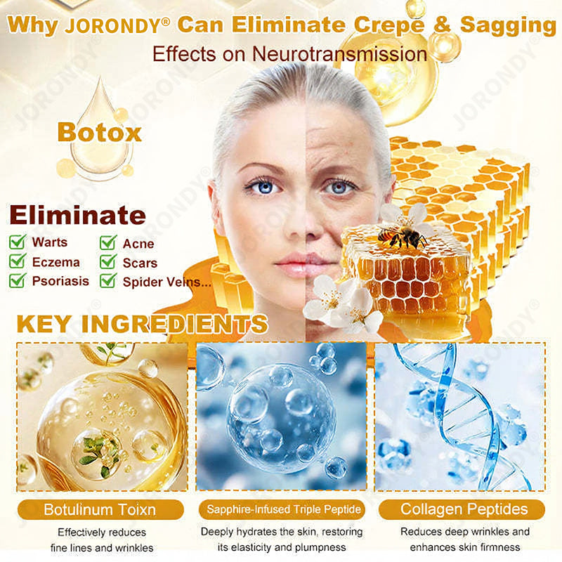 🐝 JORONDY® Bee Venom Senile Purpura Cream:Still struggling? Get a Second Box at an extra 30% Off – One for Home, One for On-the-Go!