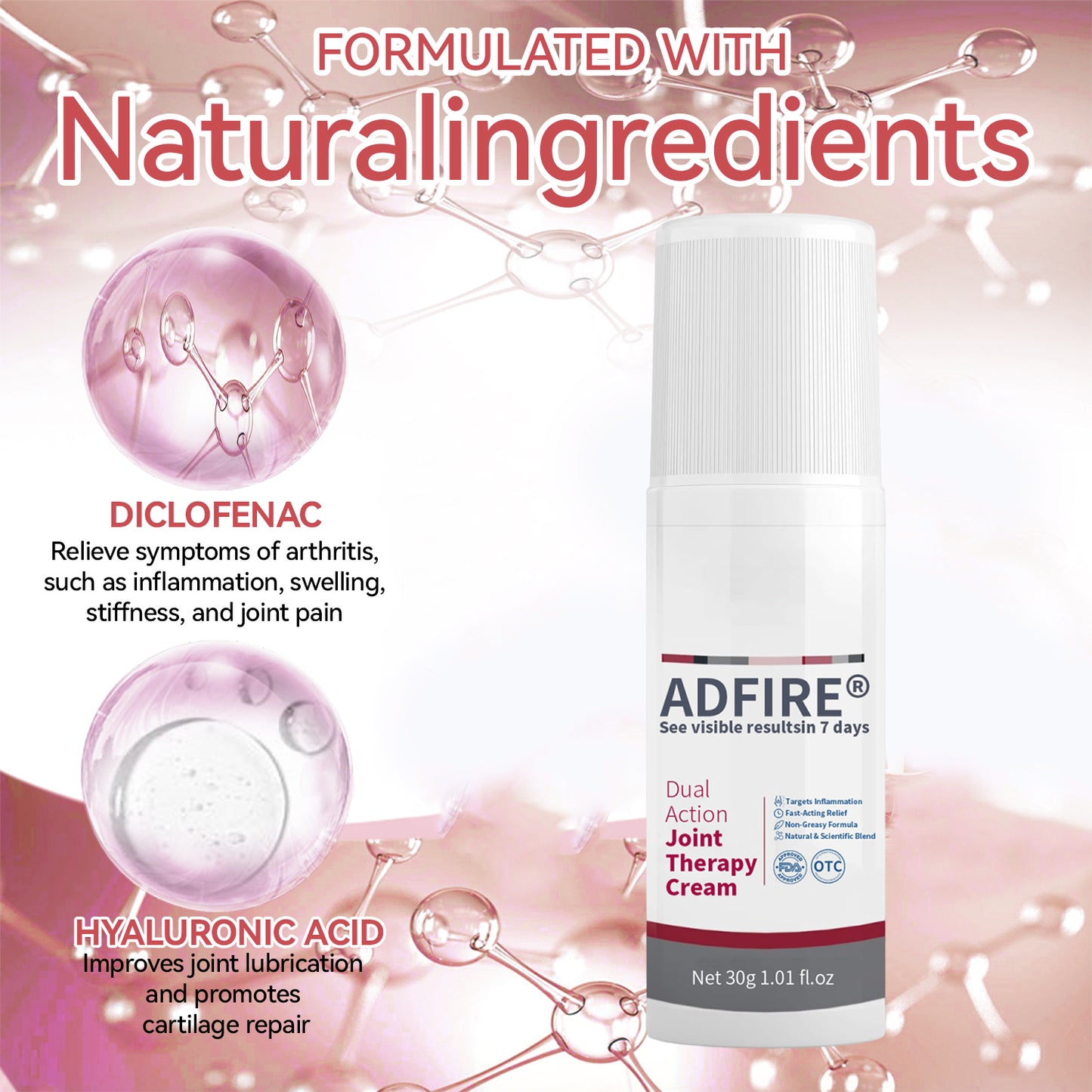 ADFIRE™ Dual Action Joint Therapy Cream