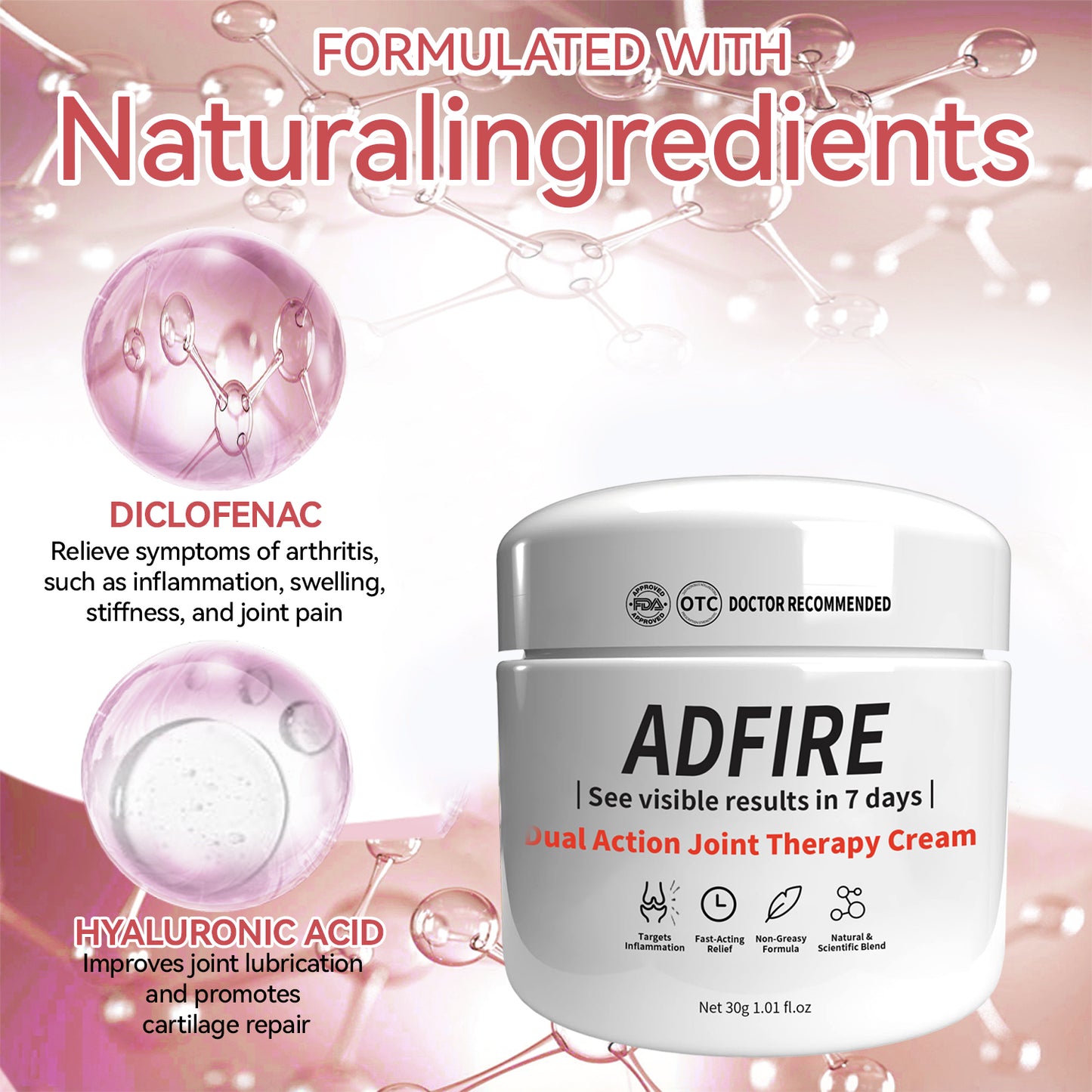 ADFIRE™ Dual Action Joint Therapy Cream