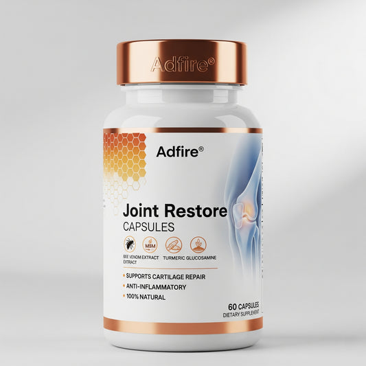 Want faster, deeper joint healing? Add Adfire® Joint Restore Capsules to support cartilage repair from the inside out!